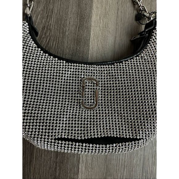 Marc Jacobs The Small Rhinestone Curve Bag $550 - Picture 5 of 8